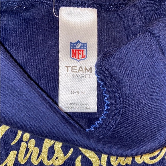 Official licensed Los Angeles Chargers onesies (3) - Picture 7 of 7